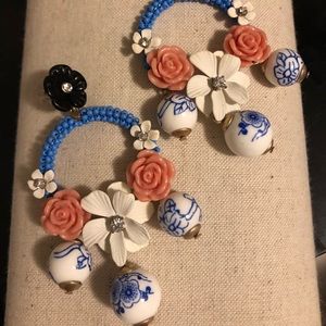 Beautiful Floral Earrings Chloe and Isabel